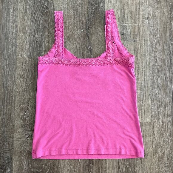 Lilly Pulitzer Vintage Y2K Cami Tank Top Fuchsia Pink - Size: Small - Picture 6 of 7